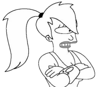 Футурама Онлайн -забарвлення